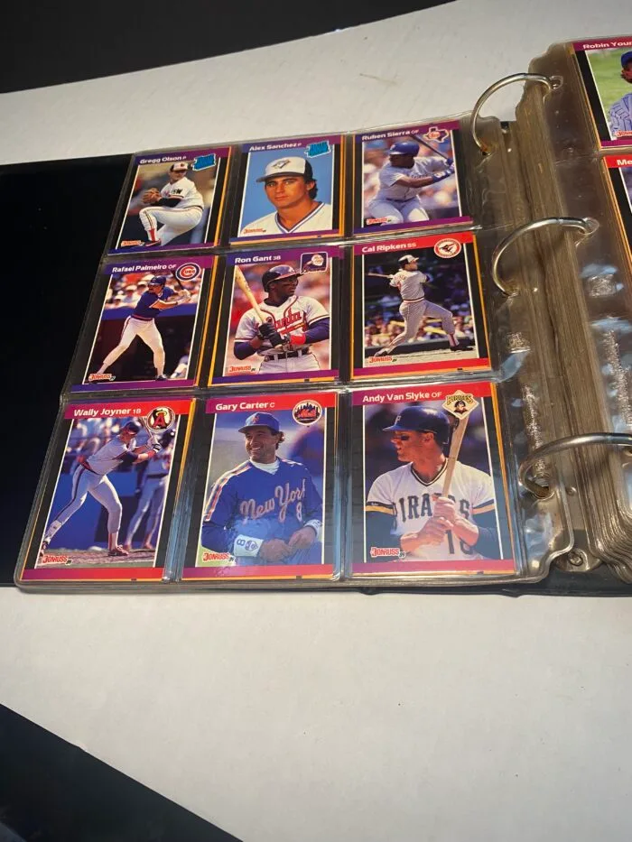 1989 Donruss Baseball Cards in Sleeves- Includes Pop-Ups and other subsets