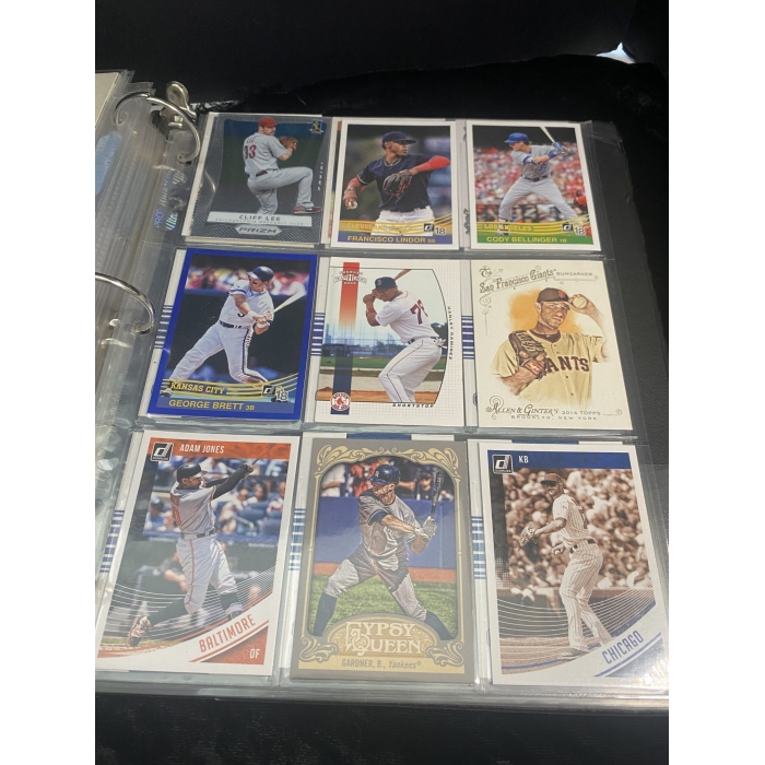 Baseball Cards In A Binder Multiple Years and Multiple Brands, Placed in Sleeves - Image 11
