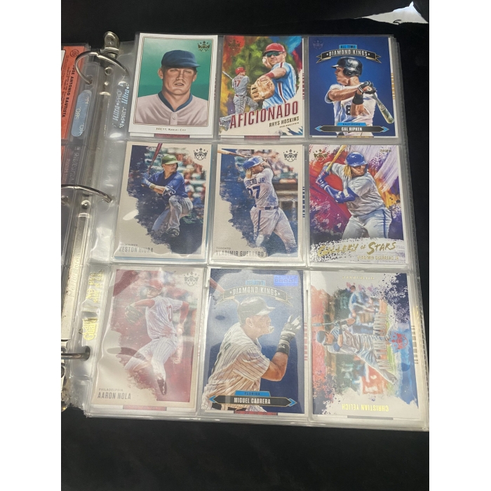 Baseball Cards In A Binder Multiple Years and Multiple Brands, Placed in Sleeves - Image 3