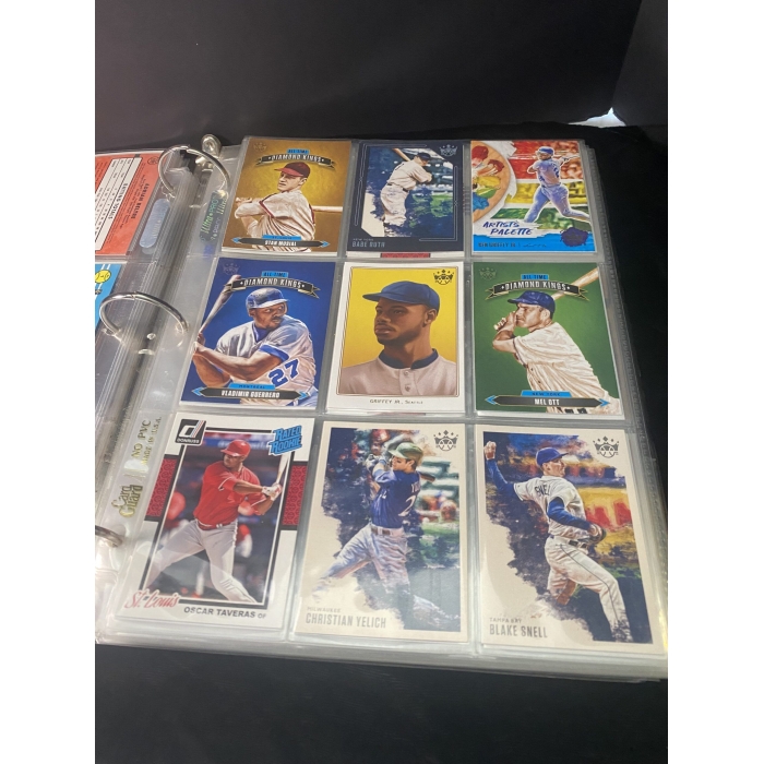 Baseball Cards In A Binder Multiple Years and Multiple Brands, Placed in Sleeves - Image 4