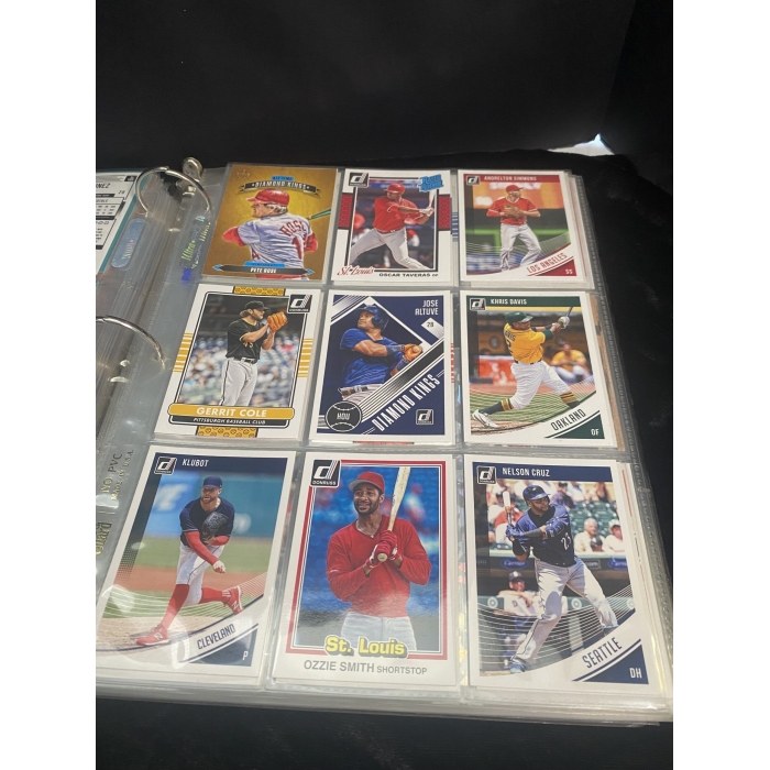 Baseball Cards In A Binder Multiple Years and Multiple Brands, Placed in Sleeves - Image 5