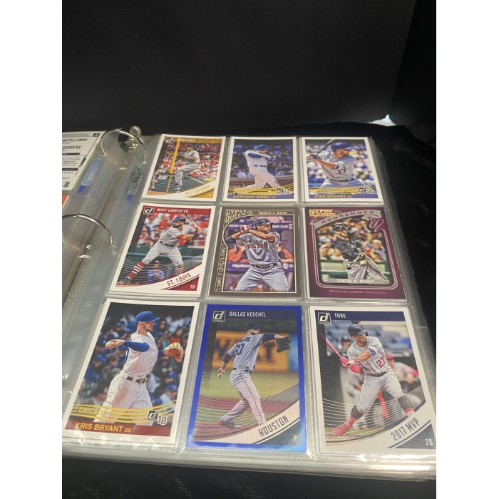 Baseball Cards In A Binder Multiple Years and Multiple Brands, Placed in Sleeves - Image 7