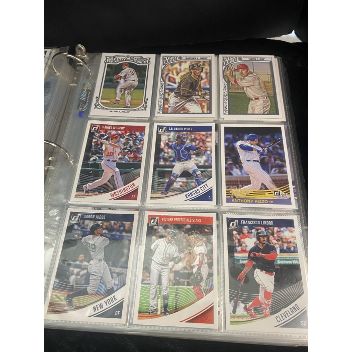 Baseball Cards In A Binder Multiple Years and Multiple Brands, Placed in Sleeves - Image 8
