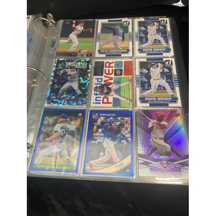 Baseball Cards In A Binder Multiple Years and Multiple Brands, Placed in Sleeves - Image 10