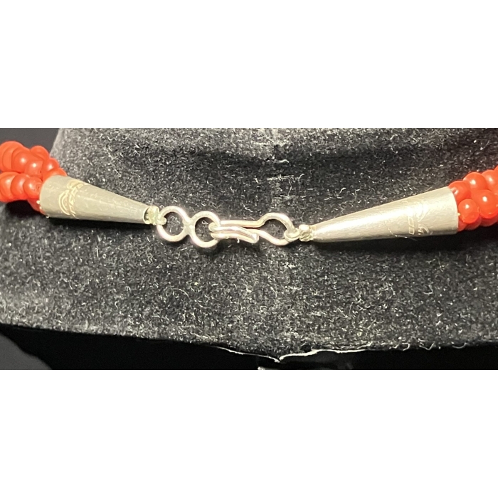 Delman Carnelian Yellow Jade Pendant Necklace Design Coral Beaded Necklace and Pendant - Image 6