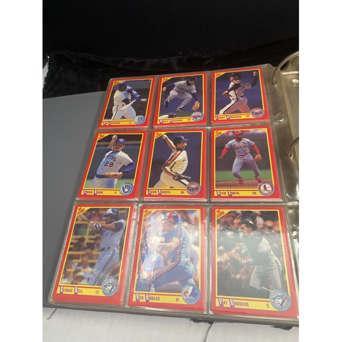 Large Binder 1990 Score Baseball Cards - Image 3