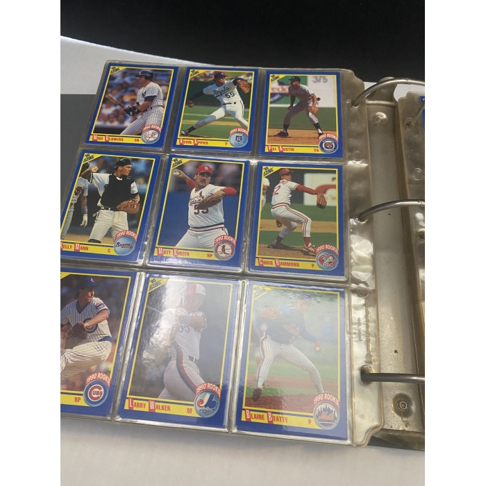 Large Binder 1990 Score Baseball Cards - Image 8