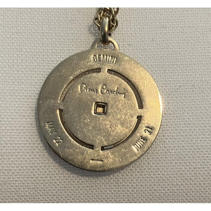 Pierre Cardin Gemini Zodiac Necklace - Image 6