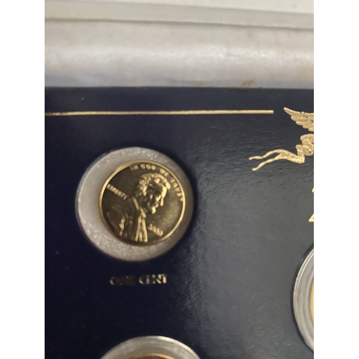 Year 2000 24kt Gold Plated Commemorative Coins (A9) - Image 8
