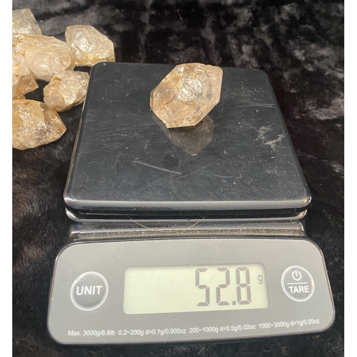 Box Filled with Herkimer Diamonds For Sale- Excavated by hand in the 1960's - Image 8