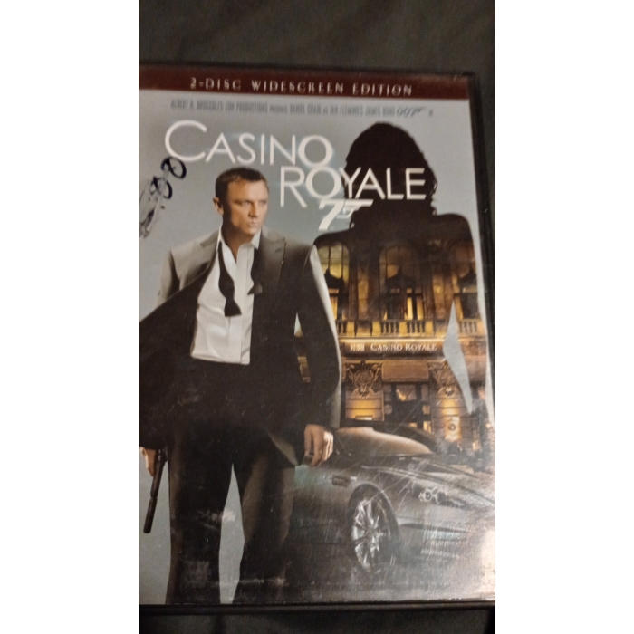 DANIEL CRAIG IN CASINO ROYALE USED DVD IN GOOD CONDITION