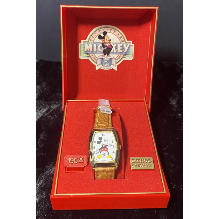 Disney Seiko Watch Commemorative Mickey Mouse "60 Years With You"