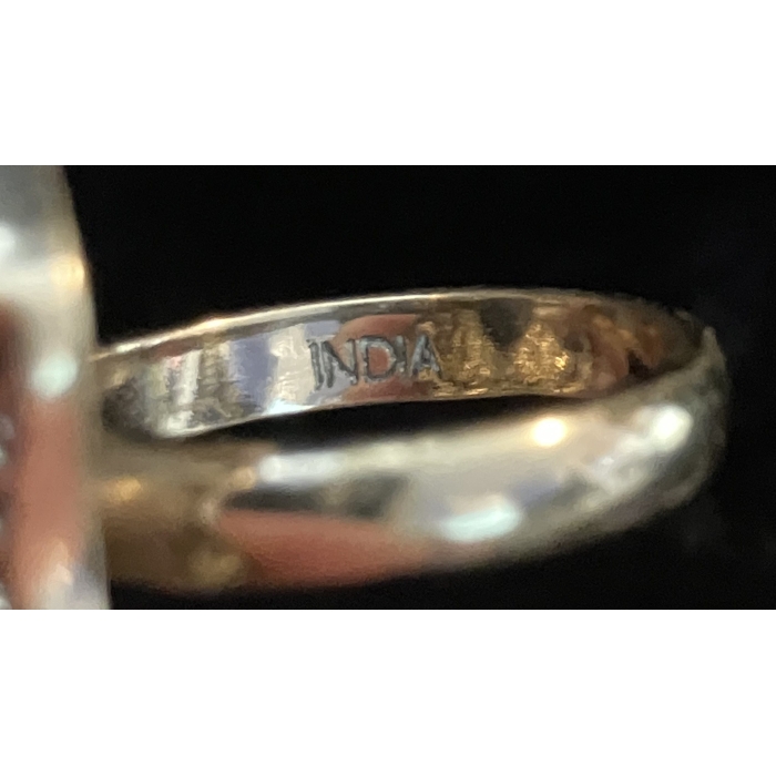 Nicky Butler-India Lapis Lazuli & Moonstones Ring - Image 8