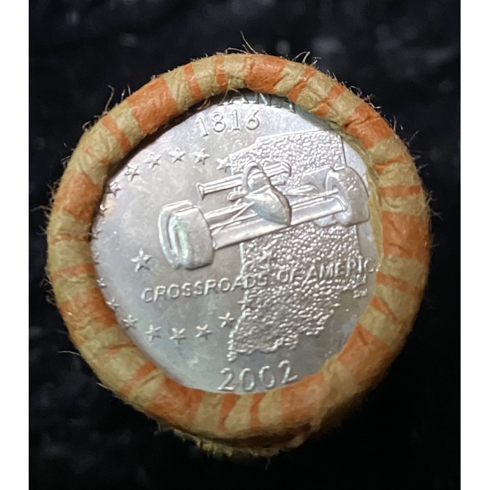Indiana quarter, racecar design, 2002