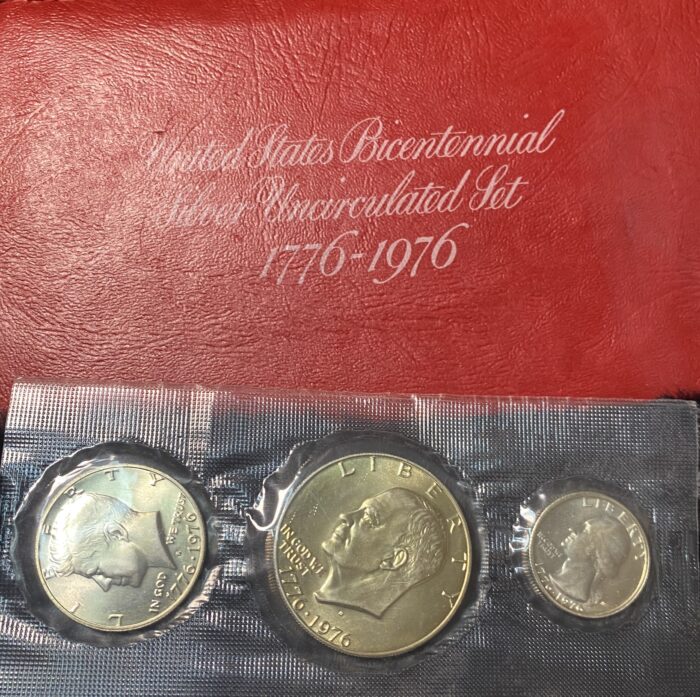 United States Bicentennial Silver Coin Set 1776-1976