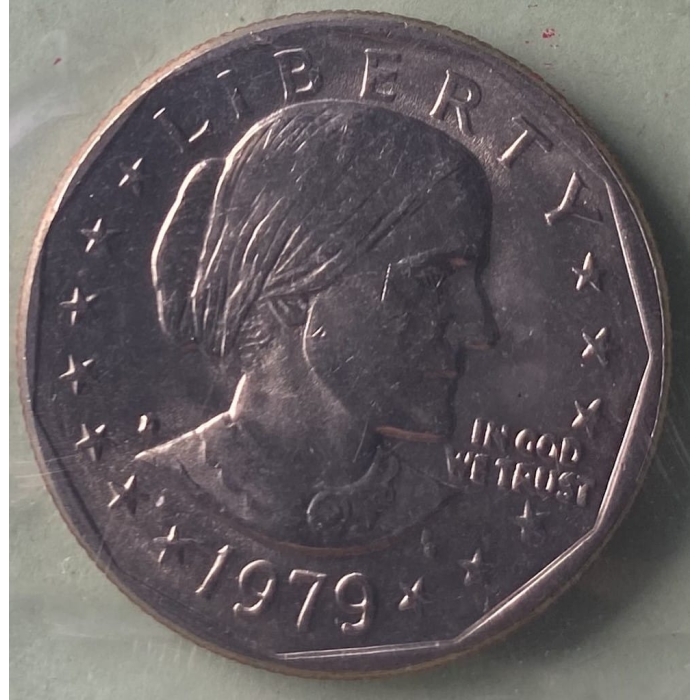 1979 US Susan B. Anthony dollar coin