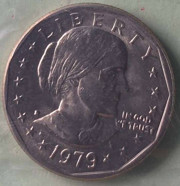 1979 US Susan B. Anthony dollar coin