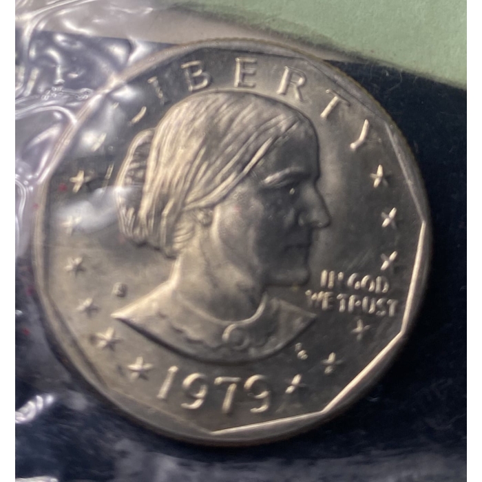 1979 Susan B. Anthony dollar coin