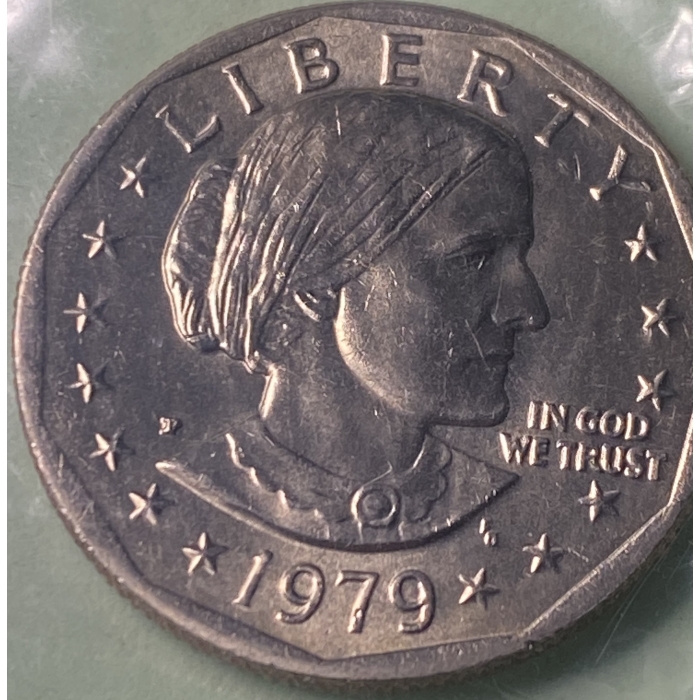 1979 Susan B. Anthony dollar coin