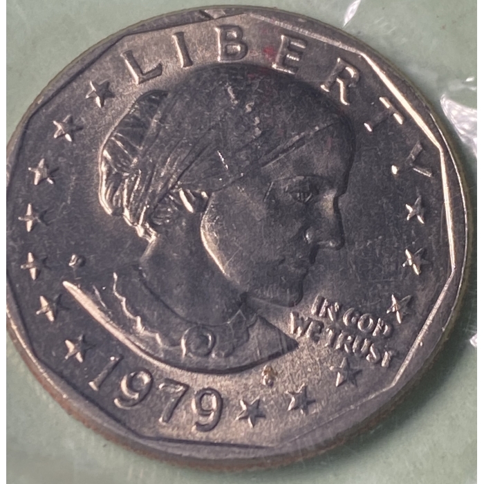 1979 Susan B. Anthony dollar coin