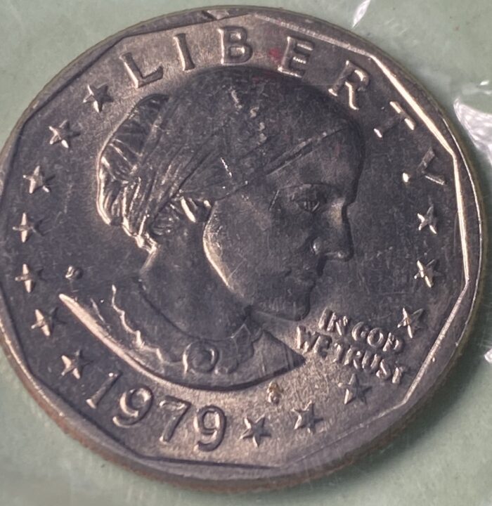 1979 Susan B. Anthony dollar coin