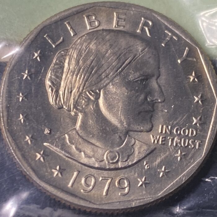 1979 US Susan B. Anthony dollar coin