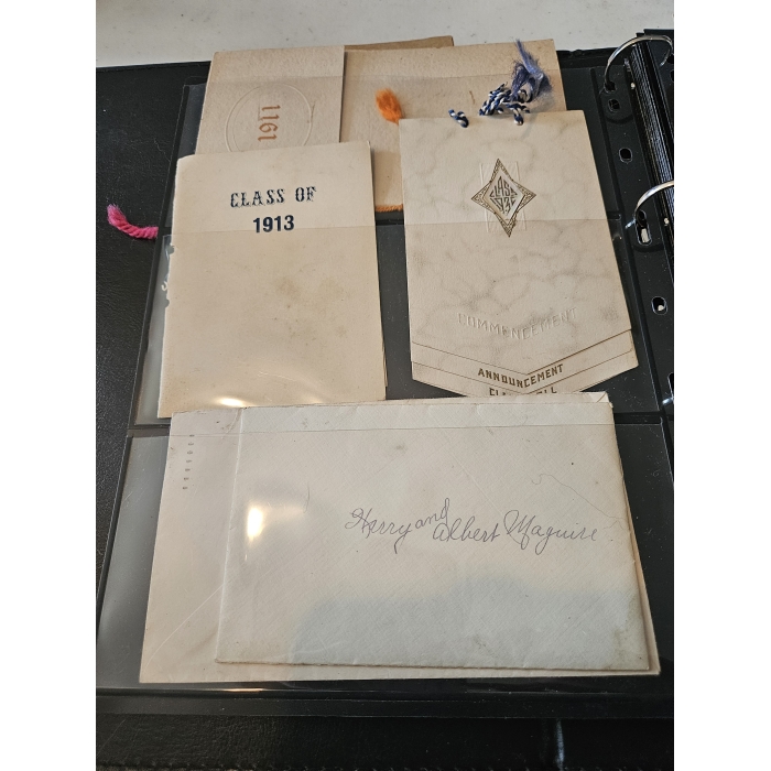 Vintage class of 1913 memorabilia