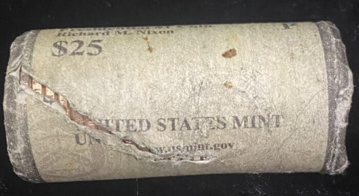 Rolled $25 coin pack from US Mint