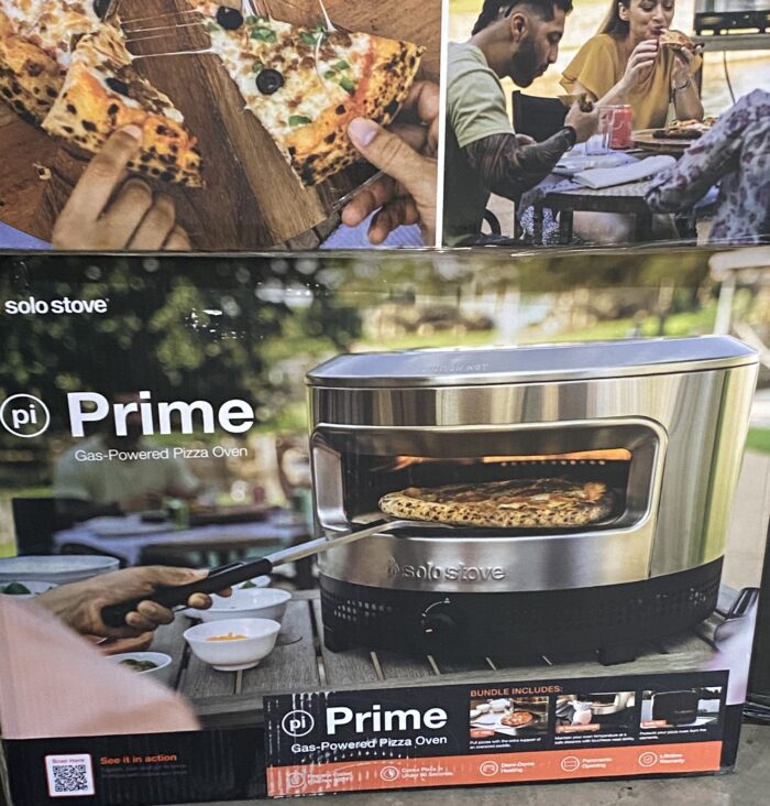 solo stove pi prime pizza oven & cover propane gas stainless steel outdoor