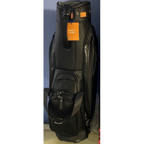 stitch golf sl4 cart bag super lightweight durable black new