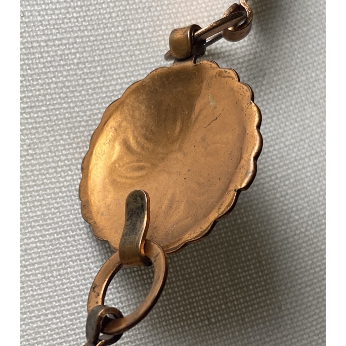 vintage navajo copper concho belt6