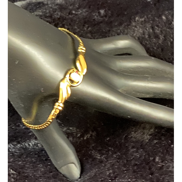 wellesley gold tone metal genuine opal ruby serpentine bracelet5