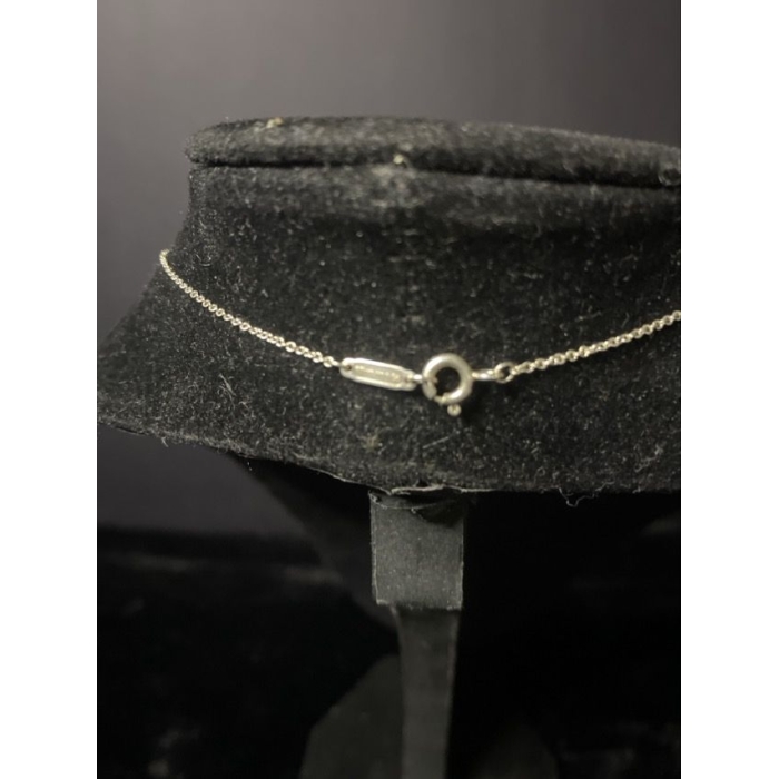 925 sterling silver tiffany & co. 1837 interlocking circles pendant necklace 7